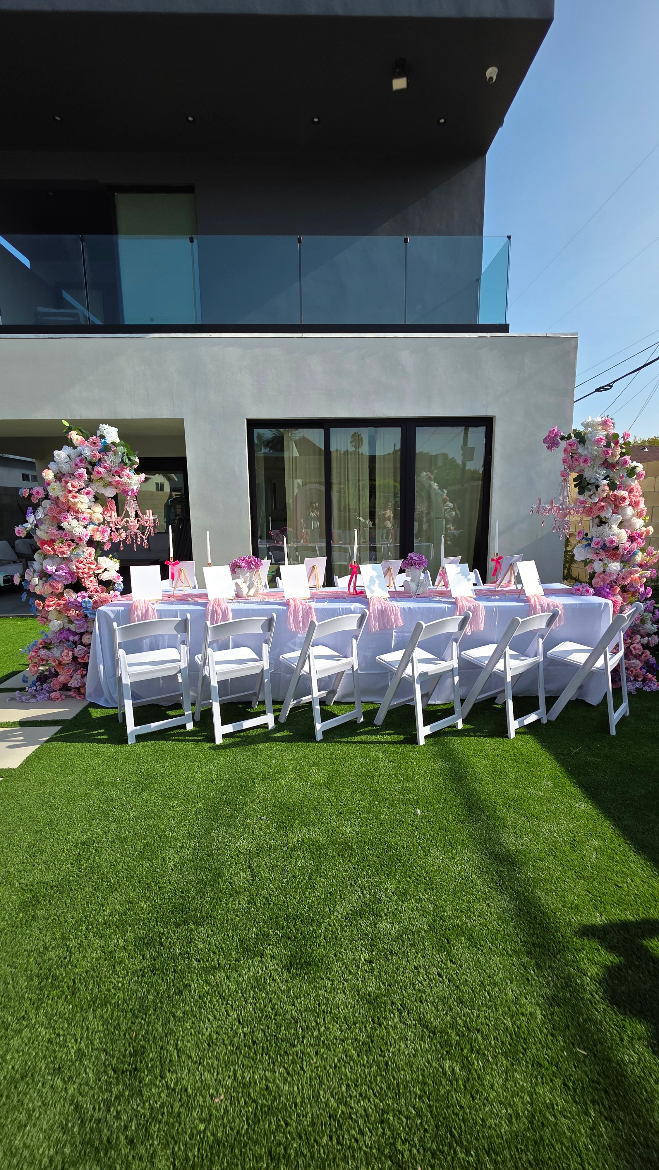 White Resin Folding Chair Rental – Elegant Wedding & Event Seating